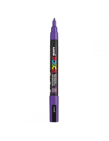 Marker UNI Posca PC-3M, varf 0.9 - 1.3 mm, Violet