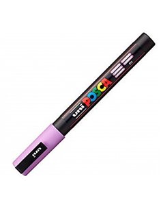Marker UNI Posca PC-3M, varf 0.9 - 1.3 mm, Mov Lavanda 2