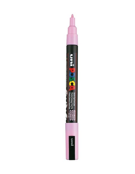 Marker UNI PC-3M Posca 0.9-1.3 mm, Roz Deschis