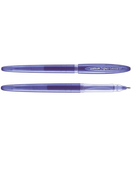 Pix cu gel 0.7mm Uni-Ball Signo Gelstick, Cerneala Violet