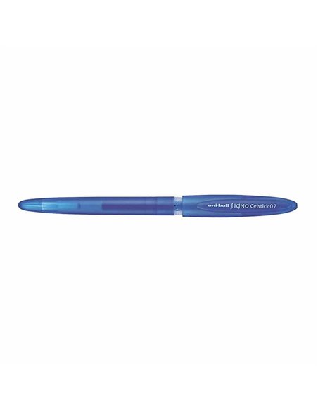 Pix cu gel 0.7mm Uni-Ball Signo Gelstick, Cerneala Albastra