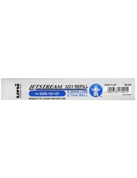 Rezerva JETSTREAM UNI SXR-71-07, 0.7mm, albas. pentru SXN-101-07 (bx12) x 864