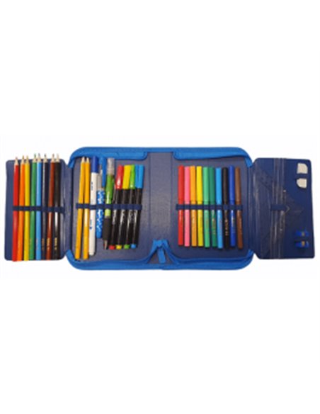 9489570,Penar echipat Herlitz, 34 de piese, 1 fermoar, 13.5 x 19.5 x 3.5 cm, Motiv Speed