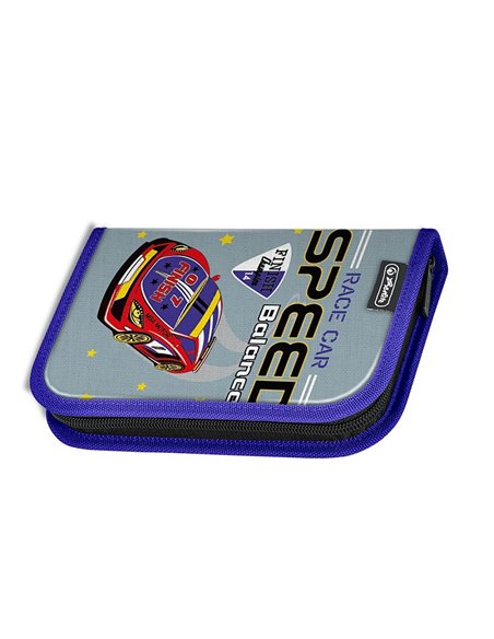 9489570,Penar echipat Herlitz, 34 de piese, 1 fermoar, 13.5 x 19.5 x 3.5 cm, Motiv Speed