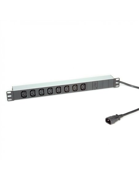 Prelungitor Roline 19" PDU C14 8P IEC320 C13, 2M 