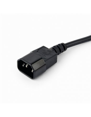 Prelungitor Gembird Schuko x 3, Conectare prin IEC C13T, Cablu 0.6 m- 10 A, Protectie copii, Negru Prelungitor Gembird Schuko x 3, Conectare prin IEC C13T, Cablu 0.6 m- 10 A, Protectie copii, Negru