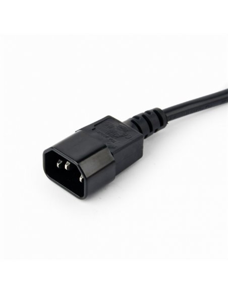 Prelungitor Gembird Schuko x 3, Conectare prin IEC C13T, Cablu 0.6 m- 10 A, Protectie copii, Negru Prelungitor Gembird Schuko x 3, Conectare prin IEC C13T, Cablu 0.6 m- 10 A, Protectie copii, Negru