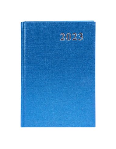 Agenda A5, Datata 2023, Coperta Cartonata, Verde