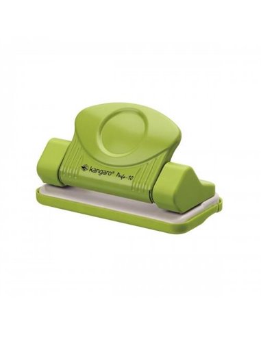 Perforator, Kangaro, 10 coli, Metalic, Verde