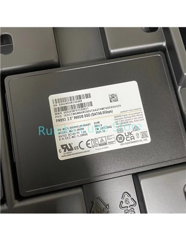 SSD Samsung PM893, 2.5", 960GB, SATA 3, Negru SSD Samsung PM893, 2.5", 960GB, SATA 3, Negru