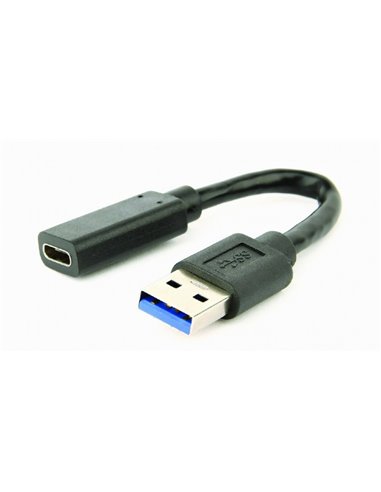 Adaptor Gembird pentru Smartphone USB 3.0 TYPE-C (M) LA USB 3.1 (T), Negru
