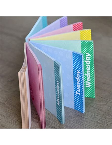 Notes Adeziv D.RECT OFFICE, 75X75MM, 225F, 9 culori