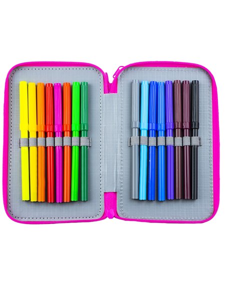 Penar echipat, 3 fermoare, 39 piese, SWEET - YOLLO