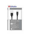 Cablu Alimentare si date VERBATIM, USB 2.0 LA Micro-USB 2.0, 30CM, Negru
