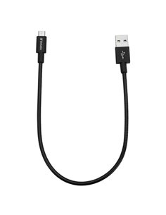 Cablu Alimentare si date VERBATIM, USB 2.0 LA Micro-USB 2.0, 30CM, Negru
