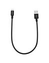 Cablu Alimentare si date VERBATIM, USB 2.0 LA Micro-USB 2.0, 30CM, Negru