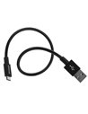 Cablu Alimentare si date VERBATIM, USB 2.0 LA Micro-USB 2.0, 30CM, Negru