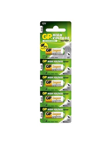 Baterie GP BATTERIES, Super Alcalina (23A) 12V Alcalina, 5 BUC./Set, 23AF-US