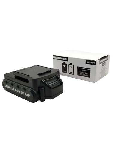 Acumulator Heinner VTE001, 18 V, 1500 mAh, compatibila cu modelul de masina de gaurit Heinner VTE001