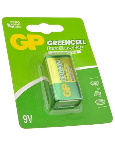 Baterie GP GREENCELL (6LF22), 9V, Carbon Zinc, 1 BUC./Blister