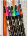 Set 5 markere UNI POSCA PC-3M, 0.9-1.3mm + Ochelari 3D si Stickere