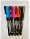Set 5 markere UNI POSCA PC-3M, 0.9-1.3mm + Stickere