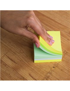 Notes Adeziv D.RECT OFFICE, 75X75MM 400F, Citrus 2