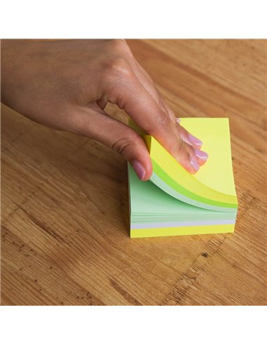 Notes Adeziv D.RECT OFFICE, 75X75MM 400F, Citrus Notes Adeziv D.RECT OFFICE, 75X75MM 400F, Citrus