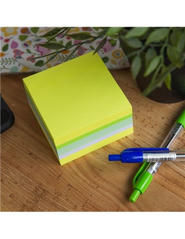 Notes Adeziv D.RECT OFFICE, 75X75MM 400F, Citrus Notes Adeziv D.RECT OFFICE, 75X75MM 400F, Citrus