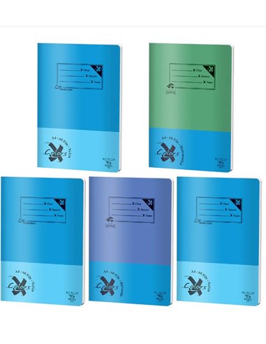Set 5 x Caiet Pigna A4 60 file Velin Basic