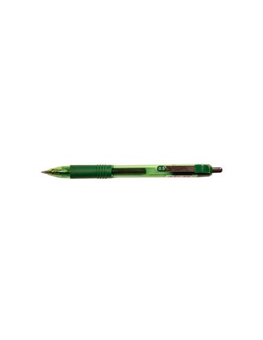 Pix cu gel Grip D.RECT OFFICE AH-806, 0.5mm - Verde