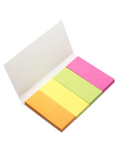 Sticky INDEX NEON D.RECT 20X50MM 4X40 2