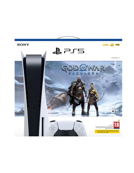 Consola Sony PlayStation 5 Blu-ray + Joc PS5 God of War Ragnarok