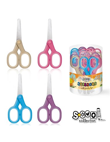 Foarfeca S-COOL 12CM, Varf rotund