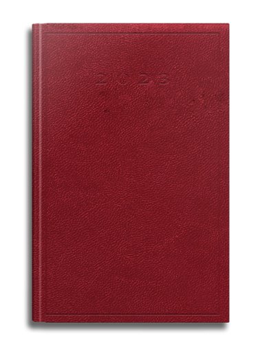 9490600,Agenda Datata HERLITZ A5, 352 de pagini - Rosu 2023