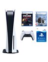 Consola PlayStation 5 + Joc PS5 God of War Ragnarok + Joc PS5 Marvel's Spider-Man: Miles Morales + PSCard 100 RON