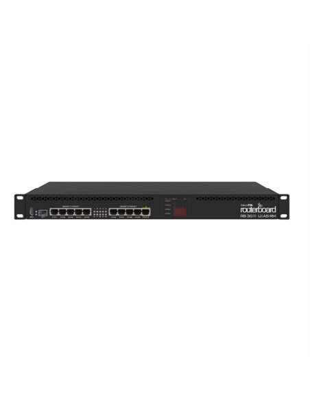 Mikrotik RB3011UIAS-RM L5 1GB RAM, 10xGig LAN, 1xSFP, LCD, 1xUSB 3.0, Rack19''