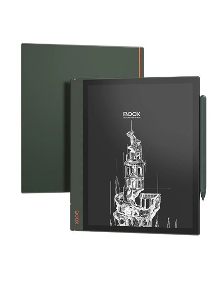 Tableta E-Ink Onyx Boox Note AIR 2 PLUS, 10.3", 227 dpi E-ink Carta, Octa-Core, 4GB RAM, 64GB ROM, Android 11, Blackish Green