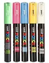 Set 5 markere UNI POSCA PC-1M 0.7-1 mm