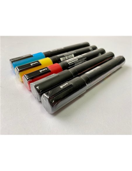 SET 2 - 5 Markere UNI POSCA PC-5M, 1.8-2.5mm
