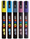SET 1 - 5 Markere UNI POSCA PC-5M, 1.8-2.5mm