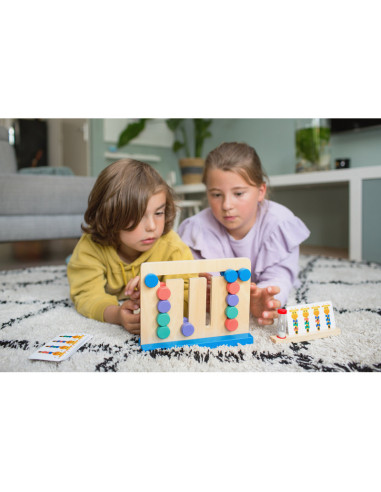 Joc de logica si coordonare Provocarea girafelor, BS Toys,GA439