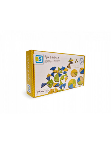 Roteste si potriveste, joc cu spinnere, BS Toys,GA402
