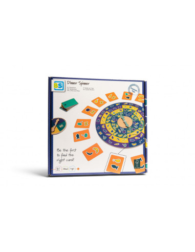 Dinner Spinner, joc de viteza si asociere, BS Toys,GA437