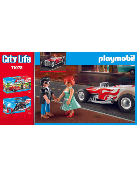 Playmobil - Set Masina De Curse,71078