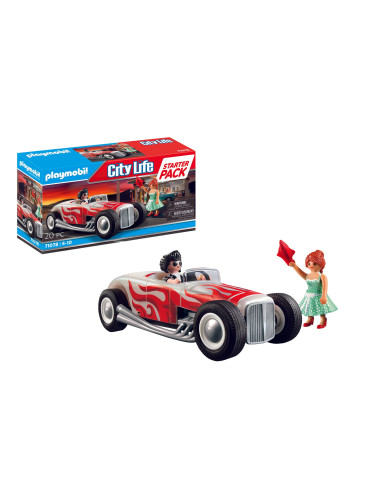 Playmobil - Set Masina De Curse,71078