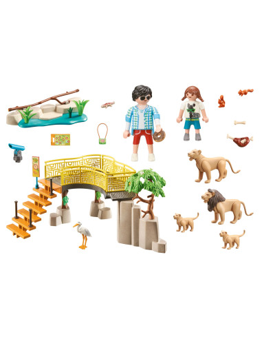 Playmobil - Tarc Exterior Pentru Lei,71192