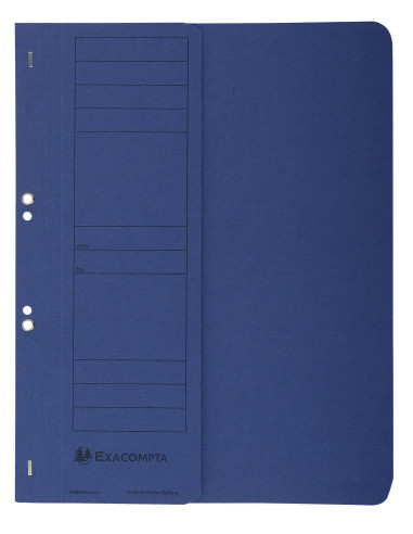 DOSAR CARTON CAPSE 1/2 ALBASTRU EXACOMPTA,EX351607B