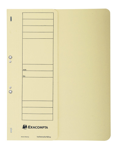 DOSAR CARTON CAPSE 1/2 NATUR EXACOMPTA,EX351622B