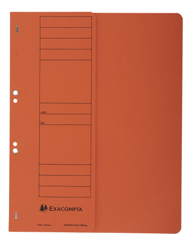 DOSAR CARTON CAPSE 1/2 PORTOCALIU EXACOMPTA,EX351609B